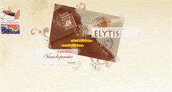 Desktop Screenshot of elytis-edition.com